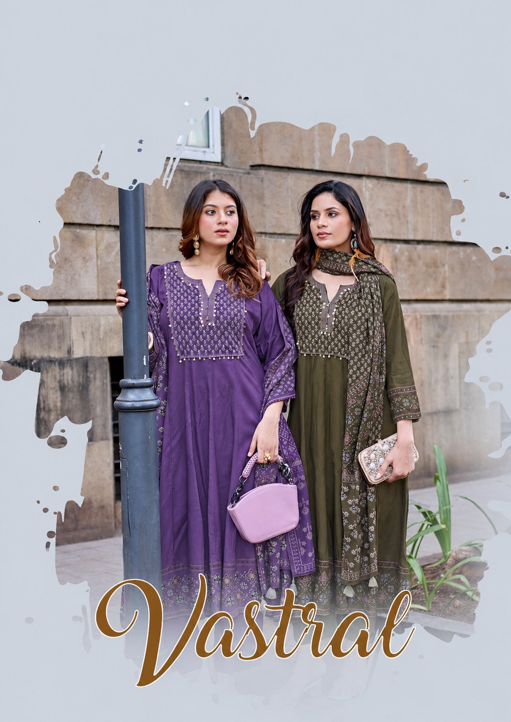 πΈ VASTRAL β Premium Rayon Printed Suit Set πΈ
