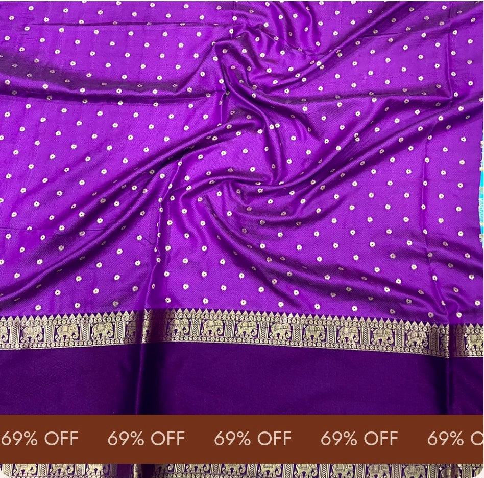 Gadhwal Soft Silk Saree