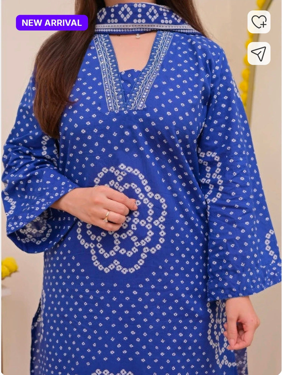 Cotton Kurta Palazzo Dupatta Set