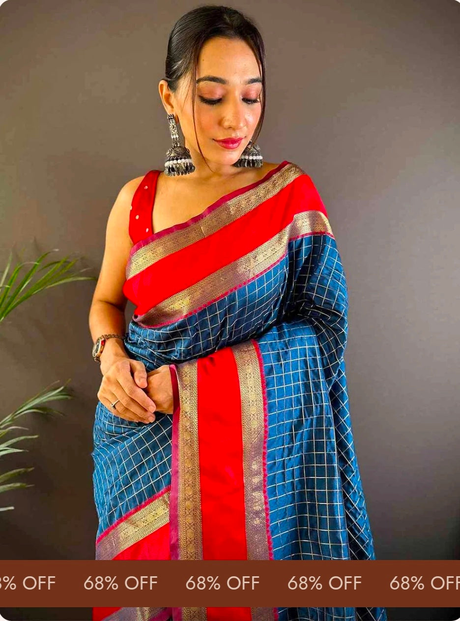 Silk Woven Kanchi Banarasi