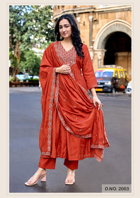 🌸 Shehnaz – Premium Handwork Kurta Set 🌸