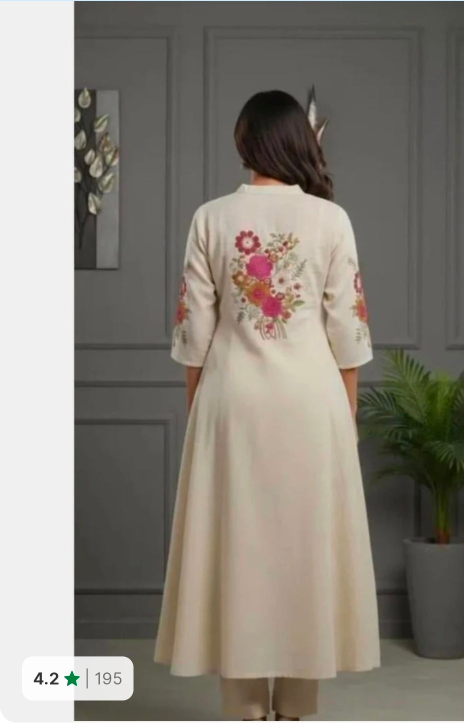 Cotton Kurta + Pant Set
