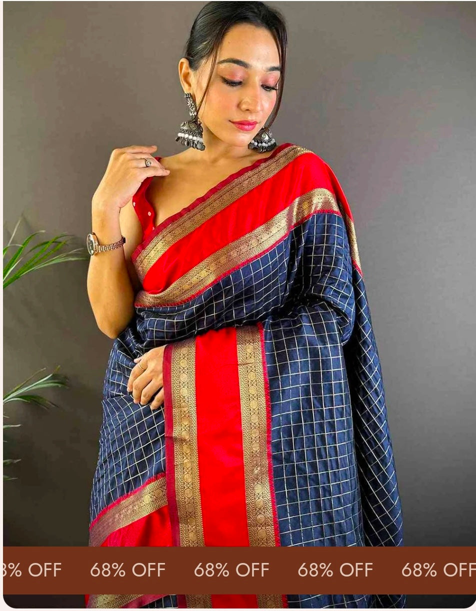 Silk Woven Kanchi Banarasi