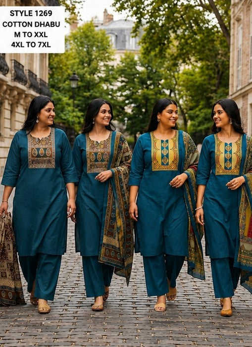 🌿 Premium Cotton Dhabu Collection