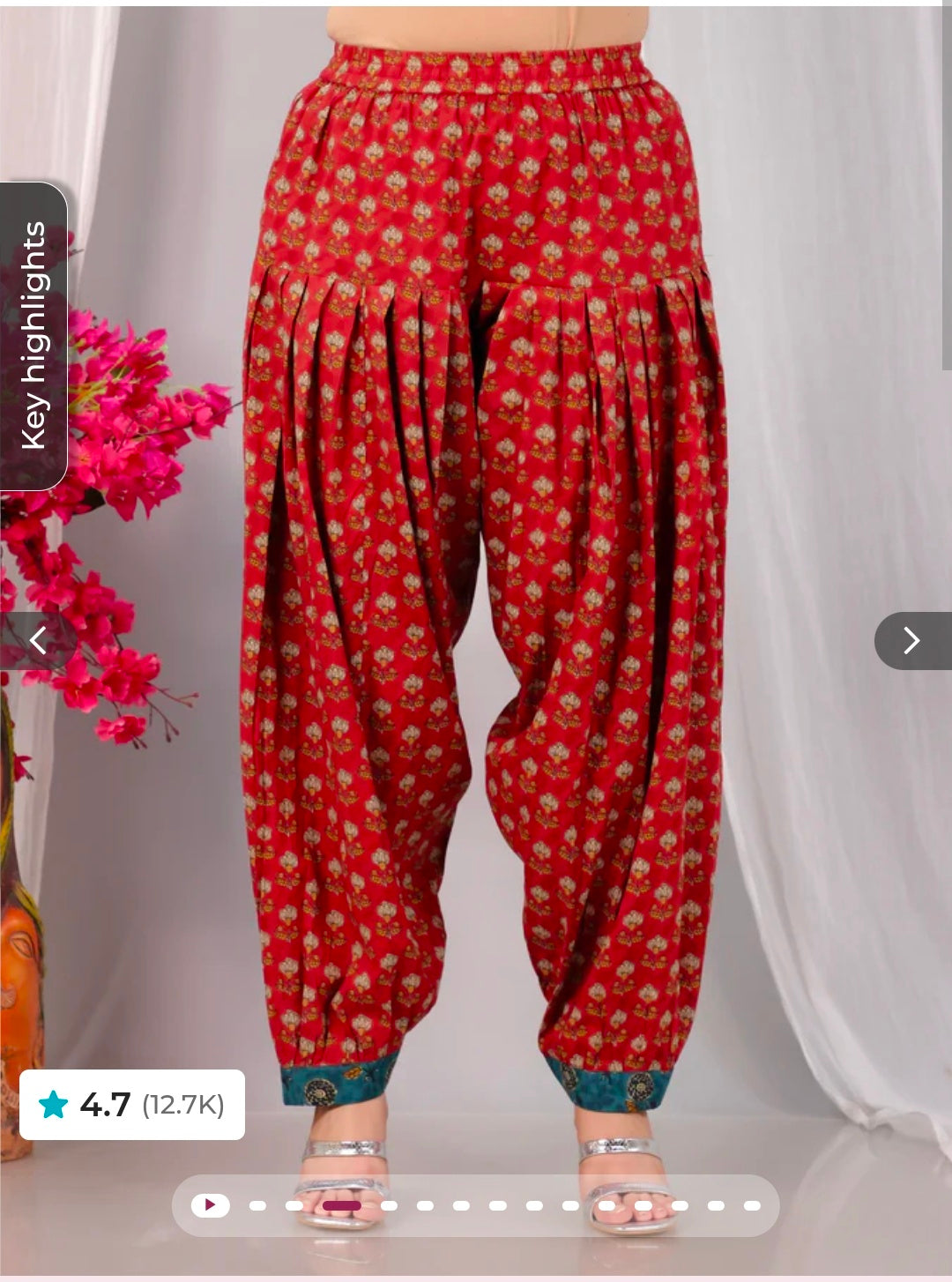 Embroidered Soft Cotton Floral Straight Turquoise & Salwar