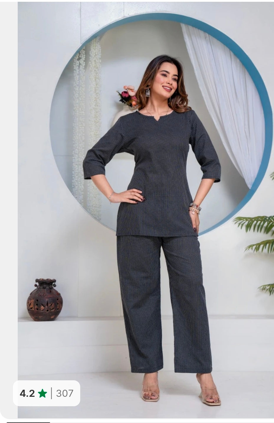 Pure Cotton Co-ord set