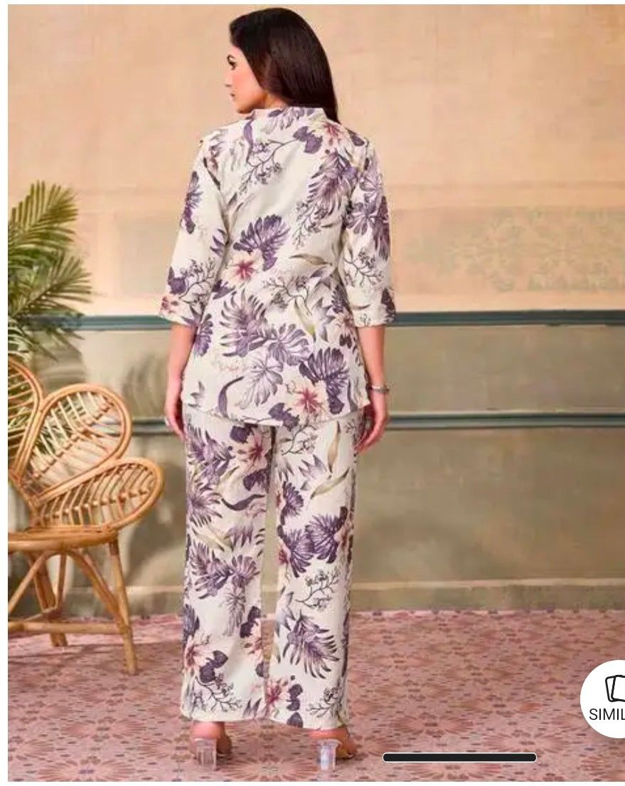 Cotton Printed Co-Ord Set