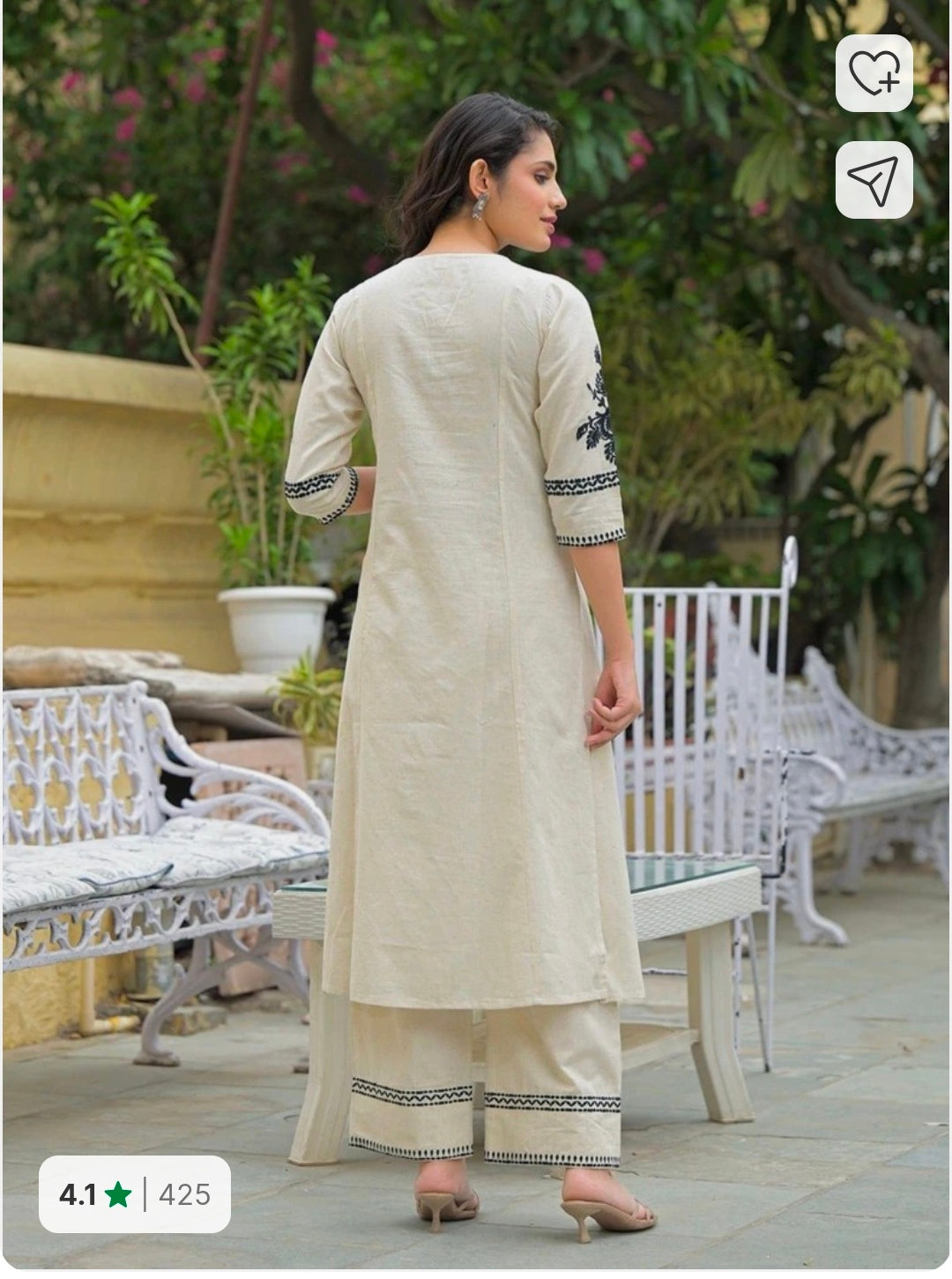 Cotton Kurta + Pyjama Set