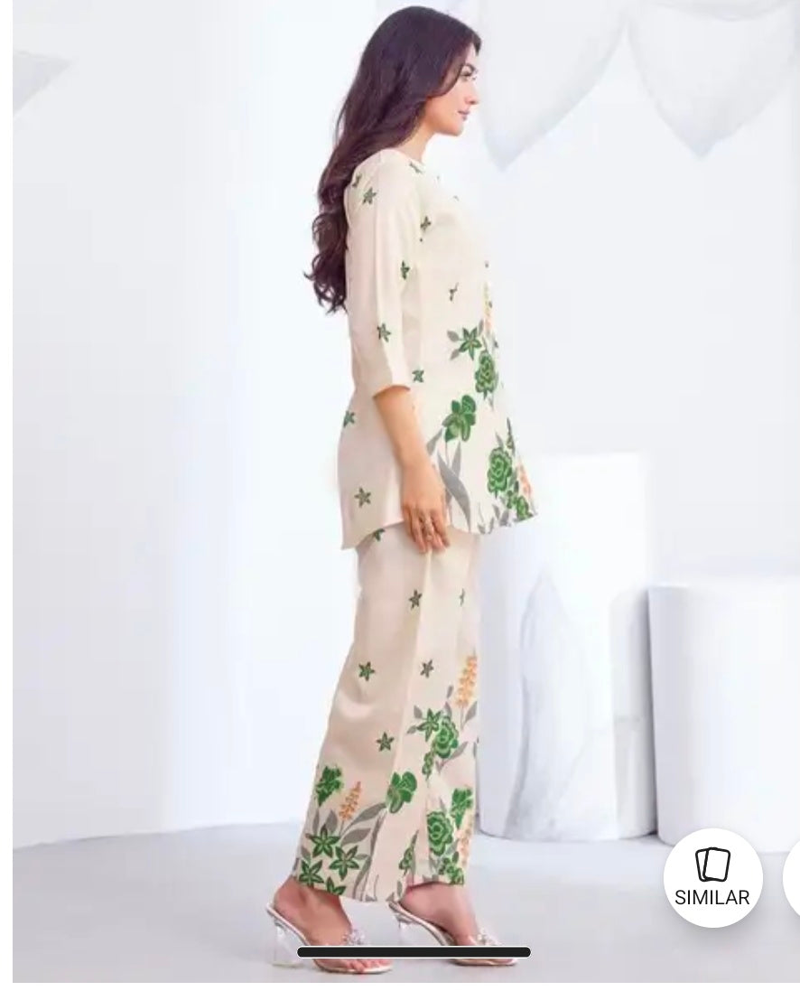 Cotton Printed Co-Ord Set