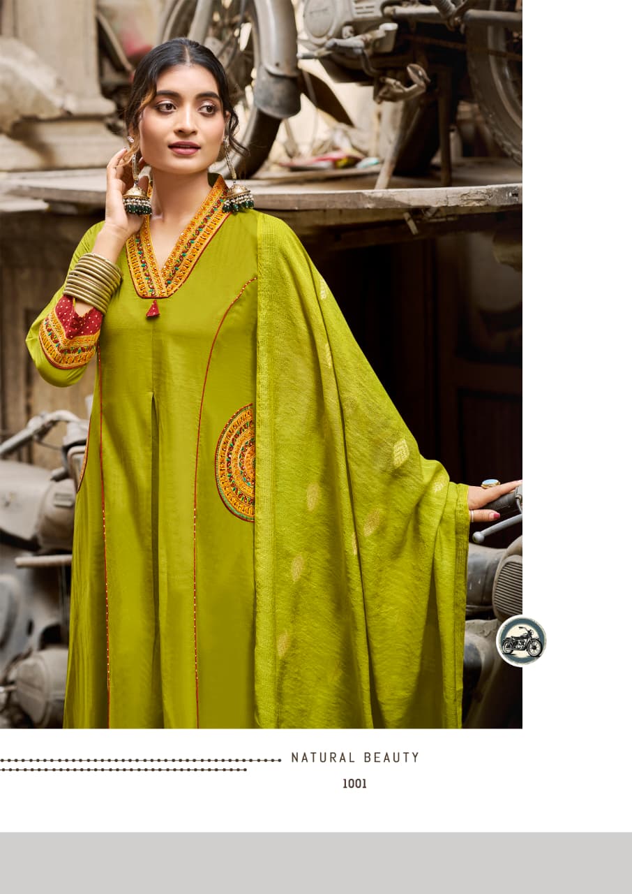 KASHMIRA A-Line Kurti Set with Pocket