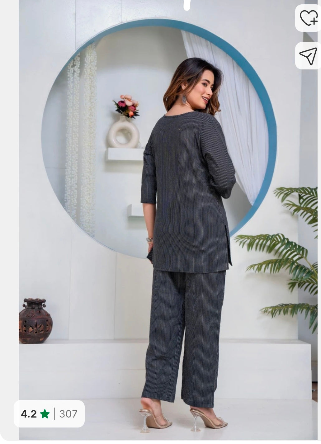 Pure Cotton Co-ord set