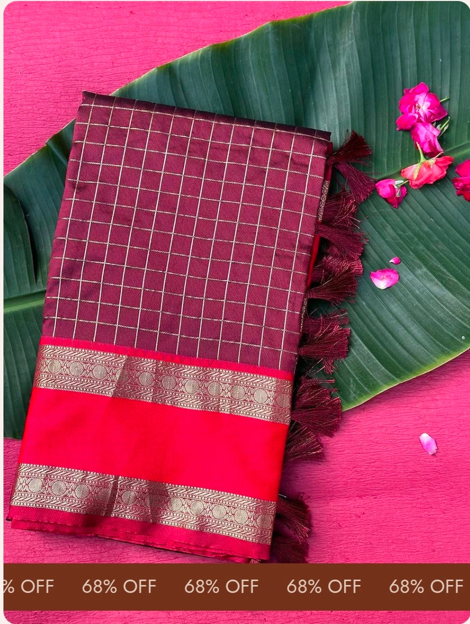 Silk Woven Kanchi Banarasi