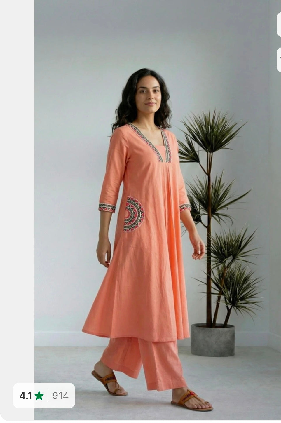 Khadi Cotton Coord set