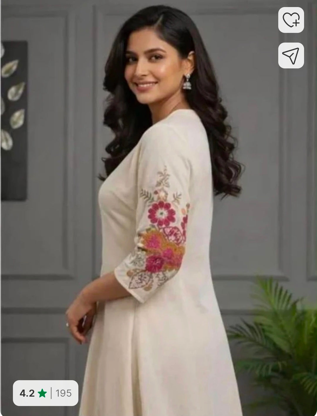 Cotton Kurta + Pant Set