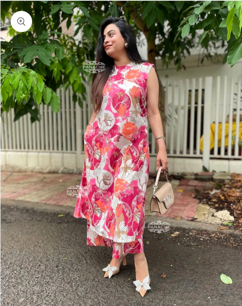 Sleeveless cotton coords