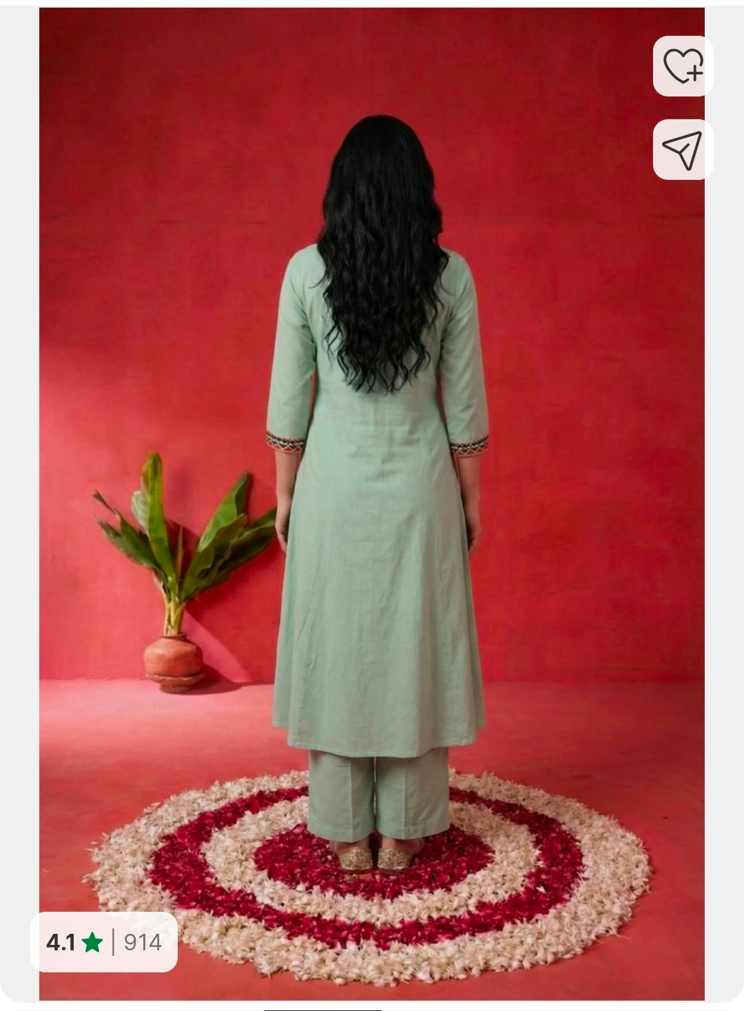 Khadi Cotton Coord set