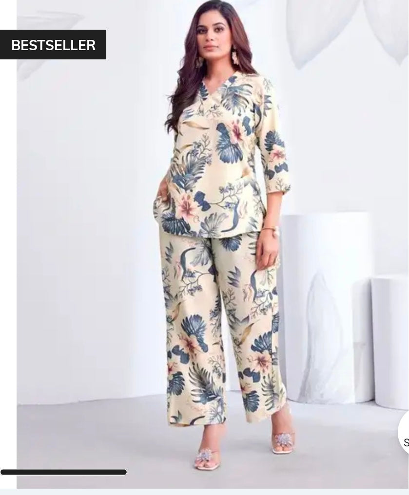 Cotton Printed Co-Ord Set