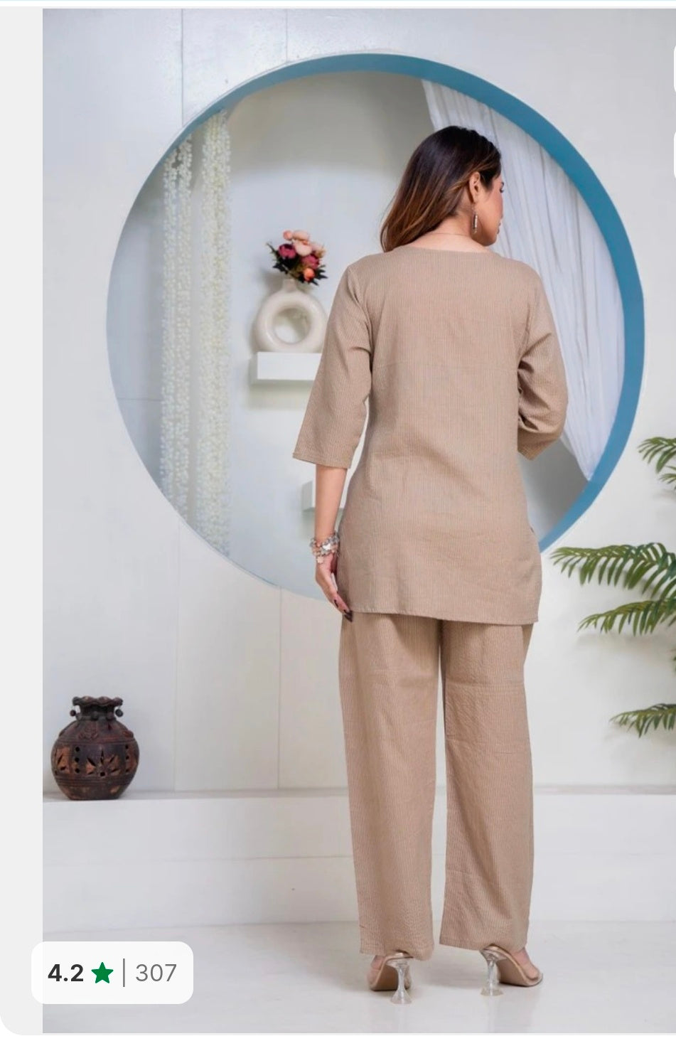 Pure Cotton Co-ord set