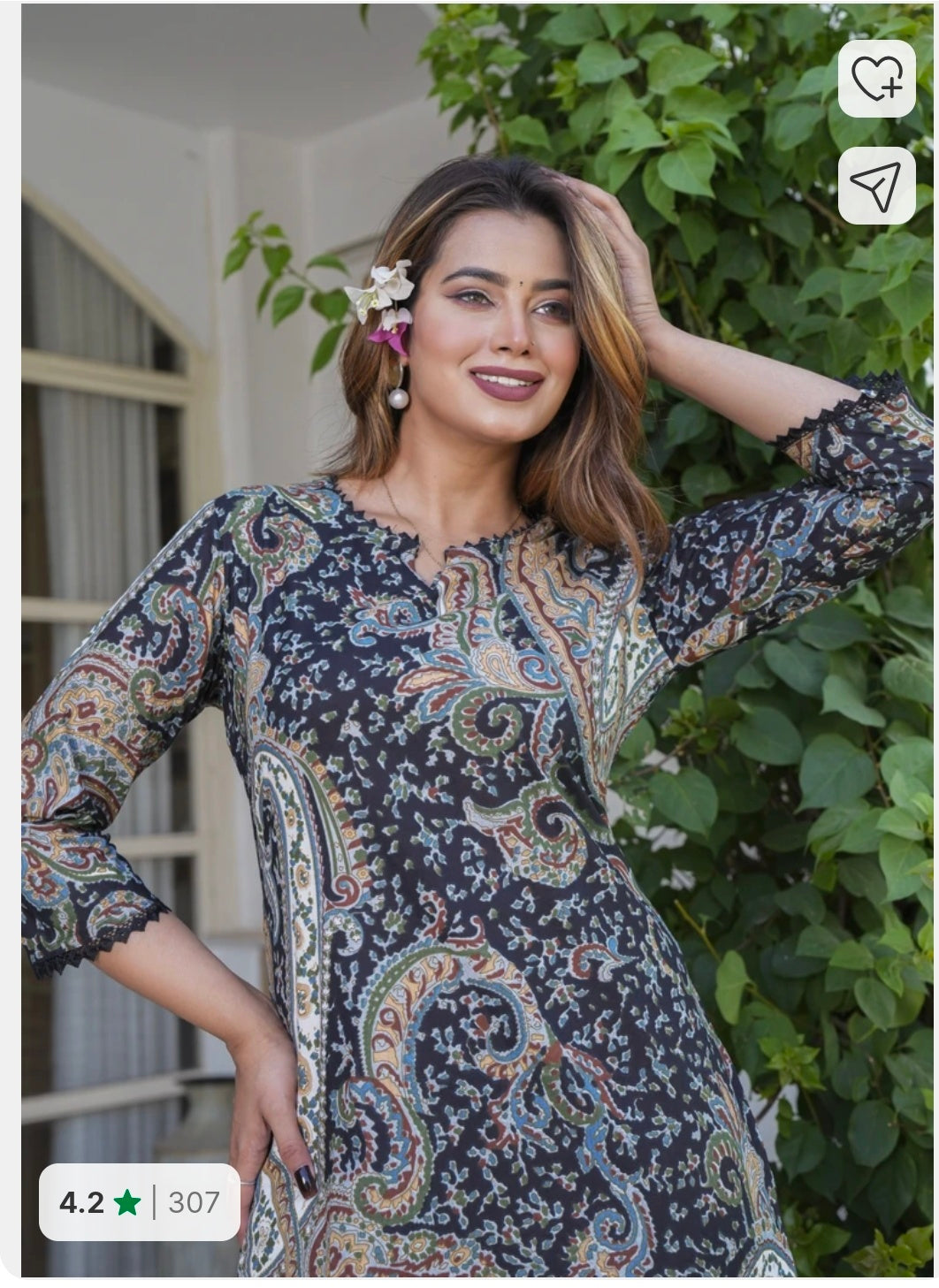 Pure Cotton Co-ord set