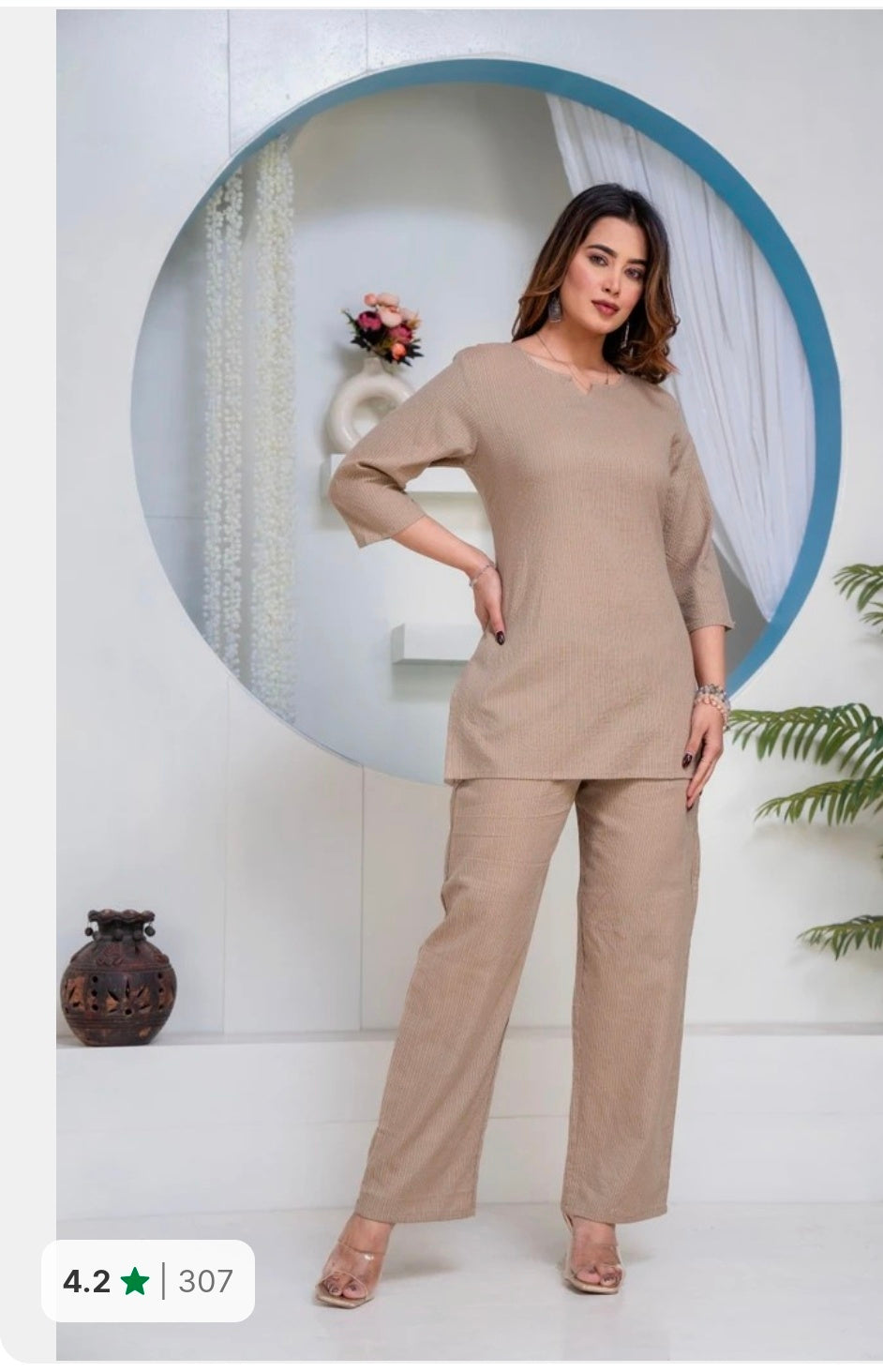 Pure Cotton Co-ord set