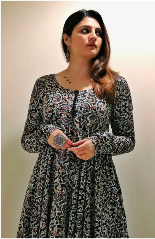 Anarkali Kurta,Pant Set Dupatta