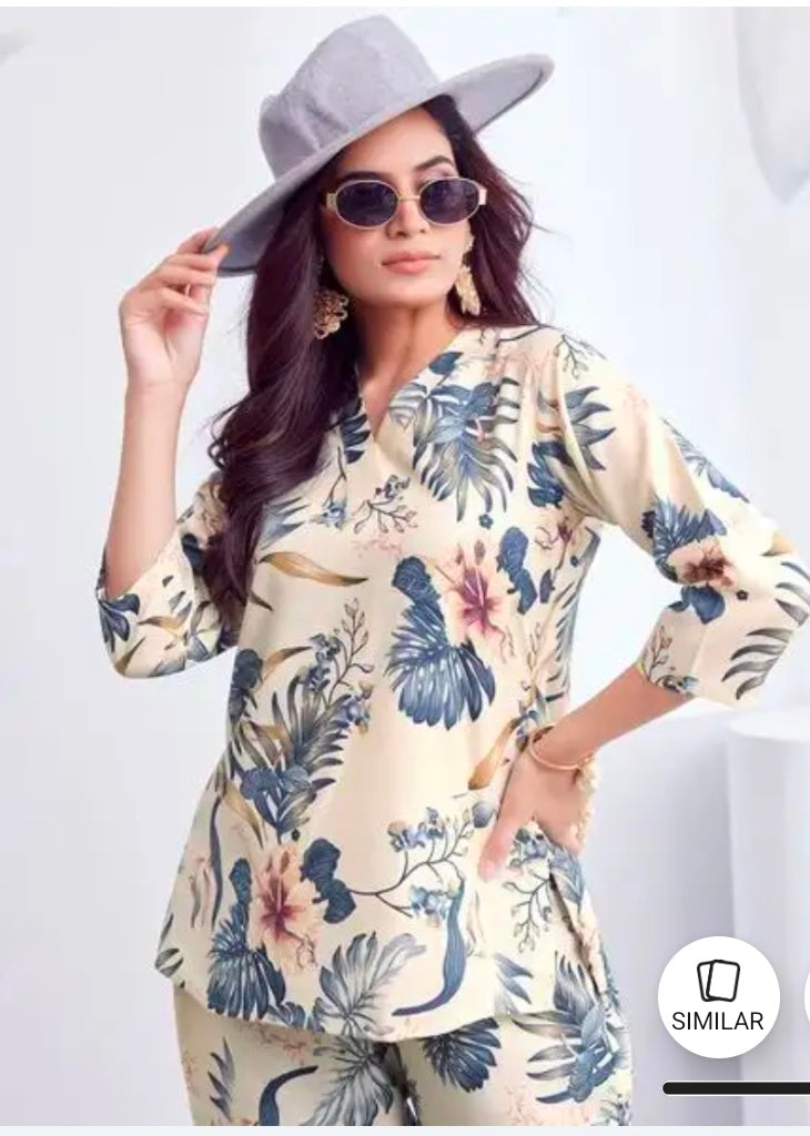 Cotton Printed Co-Ord Set