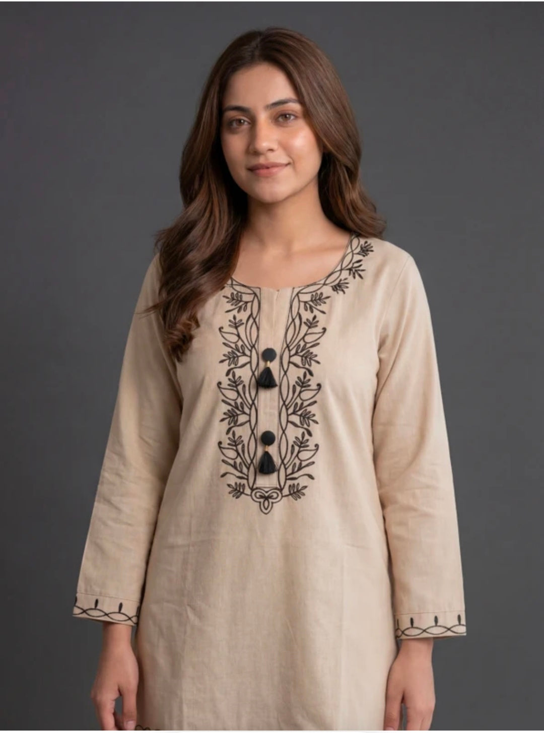 Cotton Kurti + Palazzo Set