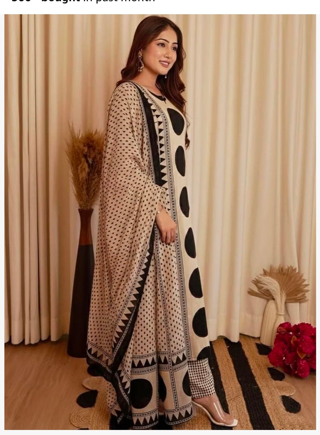 Pure cotton Straight Kurta Pant and printed Dupatta Set