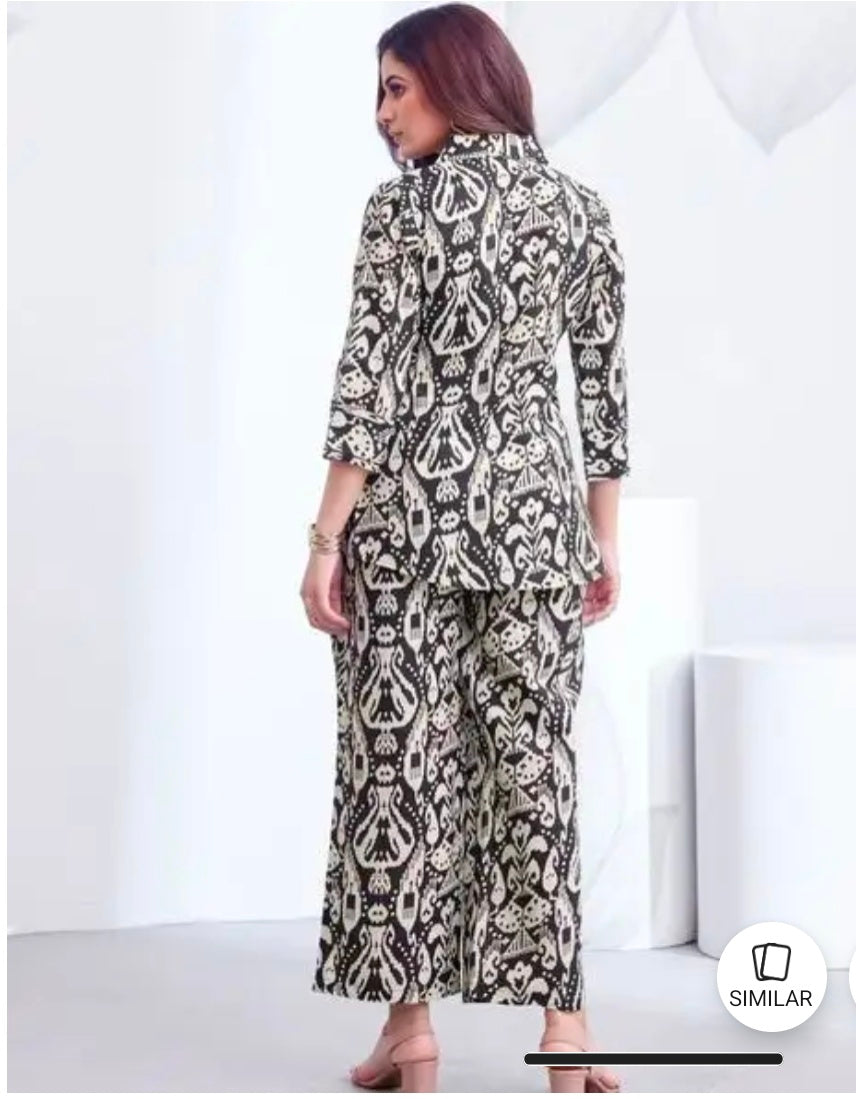Cotton Printed Co-Ord Set