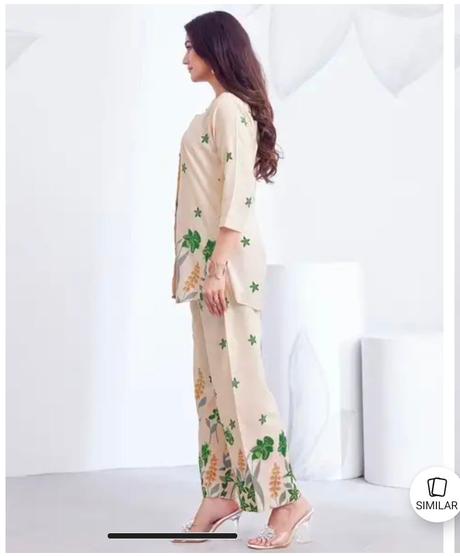 Cotton Printed Co-Ord Set