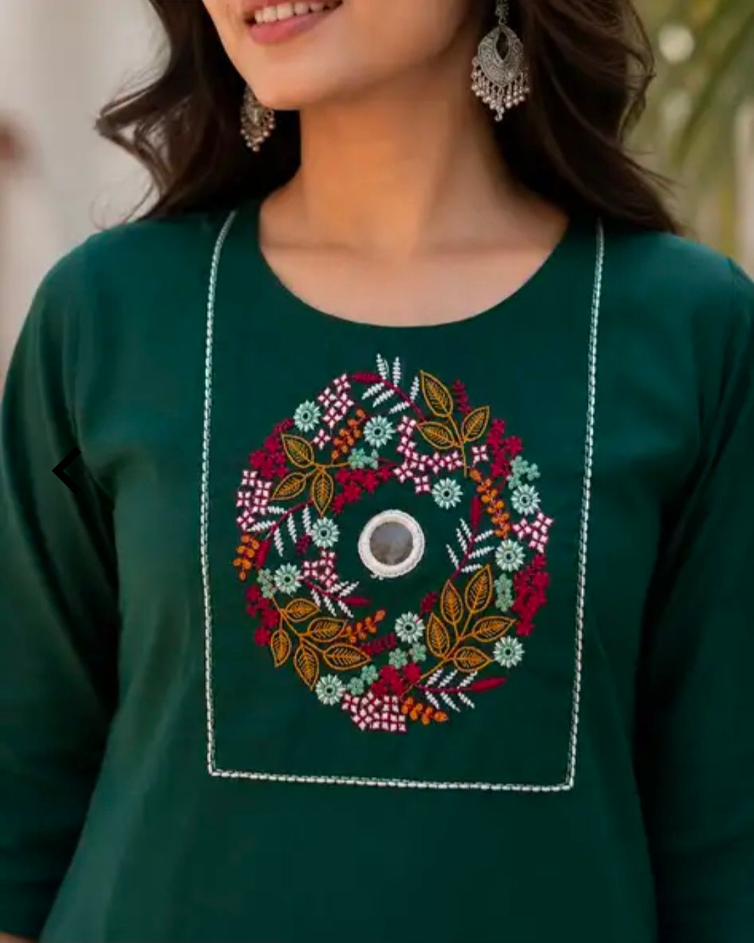 Women's Classic Cotton Kurta and Pant Set | 2 Piece Co-ord Set