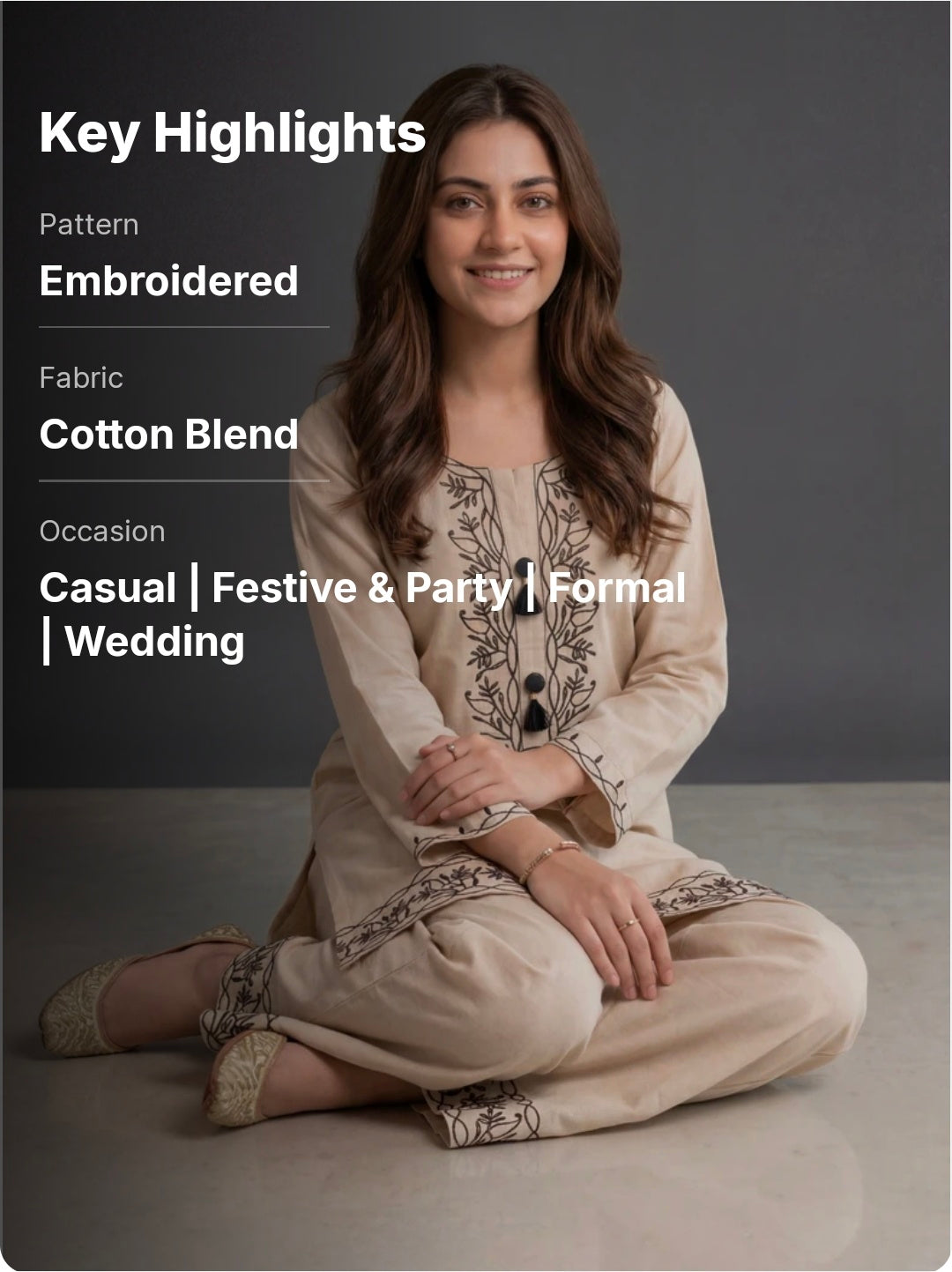 Cotton Kurti + Palazzo Set