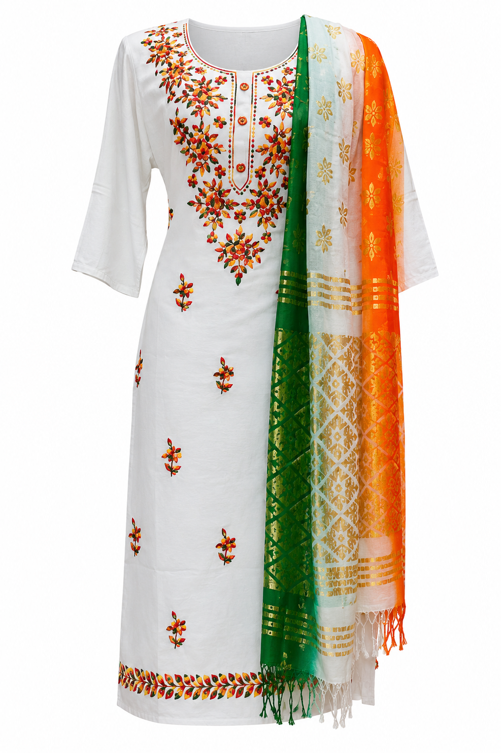 🎁 Freedom Sale Offer: Get this Premium Cotton Kurti FREE on shopping above ₹1,499 (Limited Time Offer).