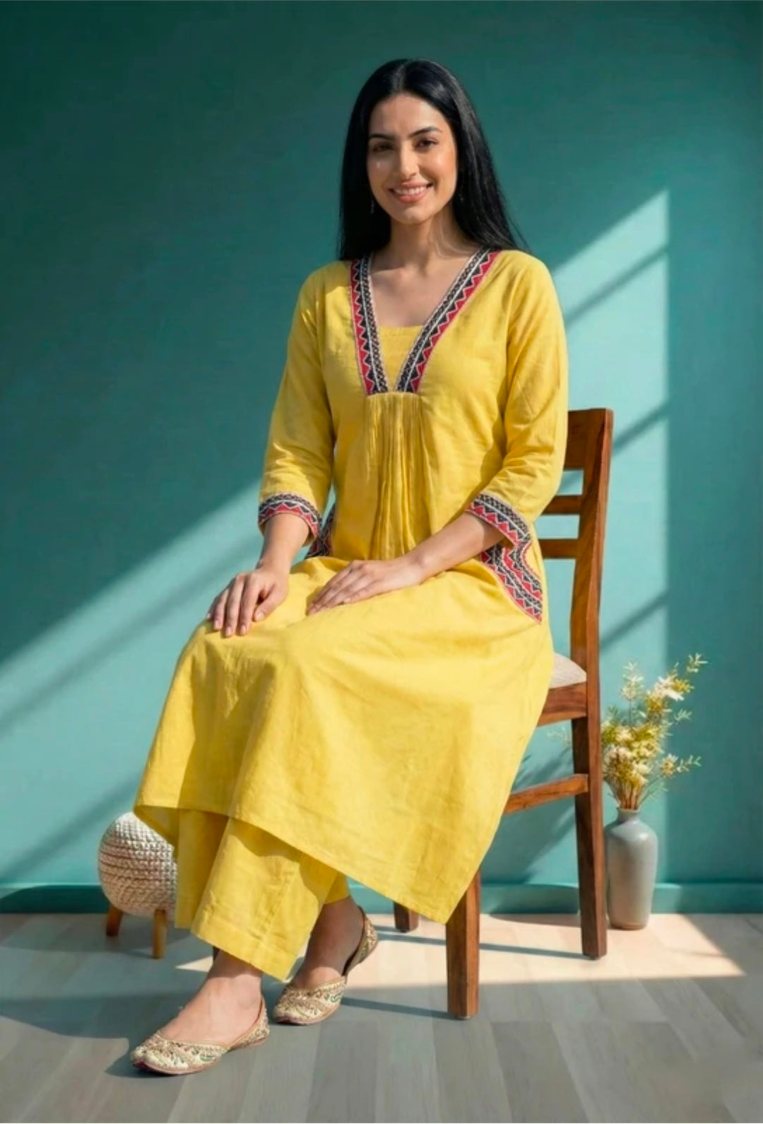 Khadi Cotton Coord set